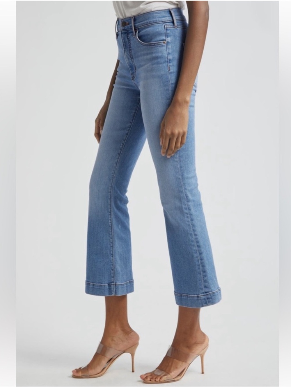 Veronica Beard Carson High Waist Ankle Flare Jeans - Size 26 - Picture 4 of 13